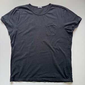 SON OF A TAILOR Short Sleeve Pocket‎ T-Shirt Mens Large Gray Supima Cotton Tee